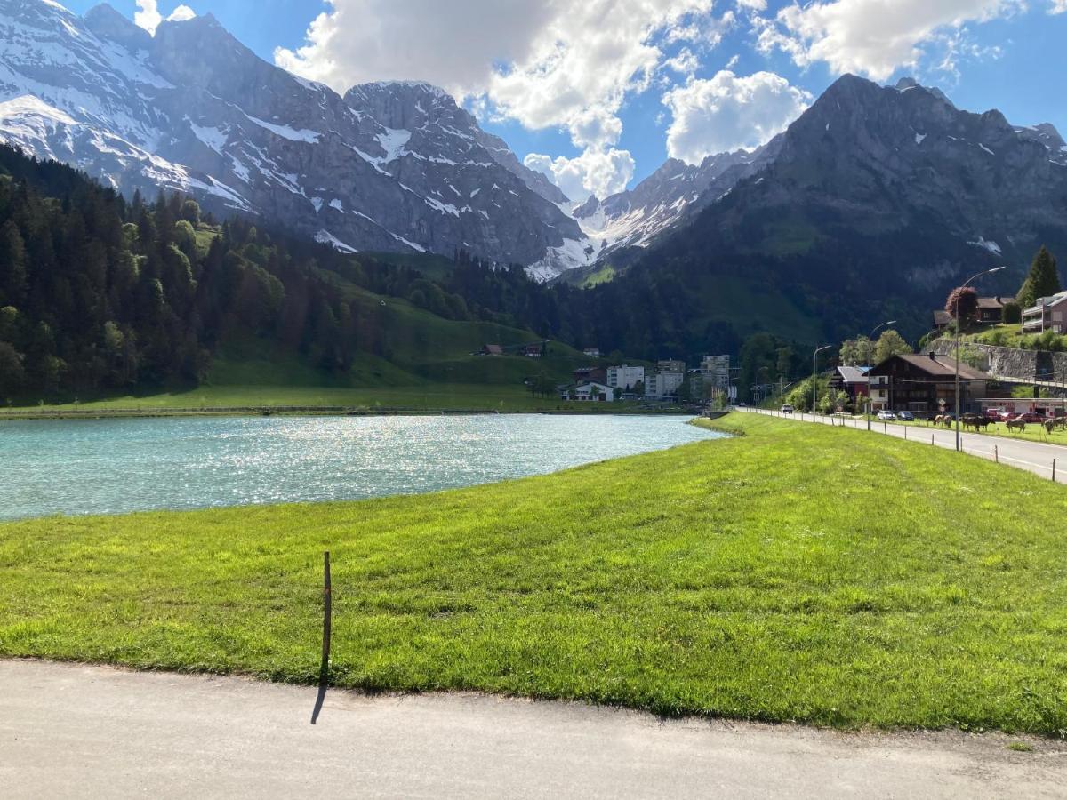 Spirit Apartments - Studio 1 - Kueche - Parkplatz Engelberg Eksteriør bilde